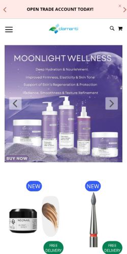 Mobile page screenshot