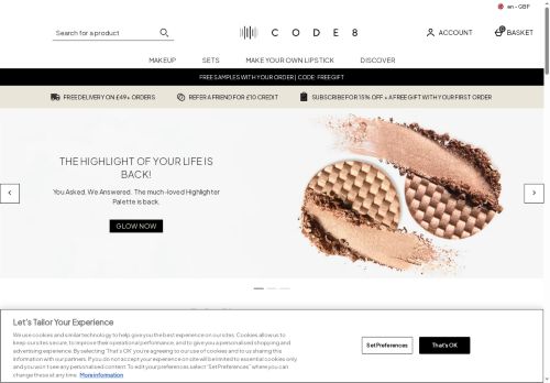 Desktop page screenshot