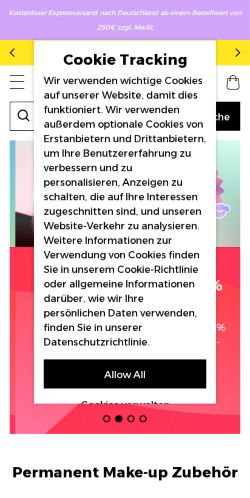 Mobile page screenshot