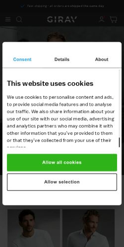 Mobile page screenshot