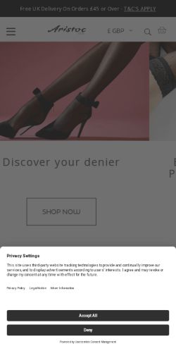 Mobile page screenshot