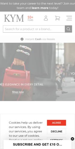 Mobile page screenshot