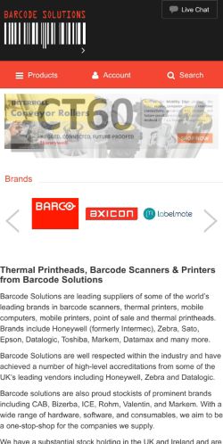 Mobile page screenshot