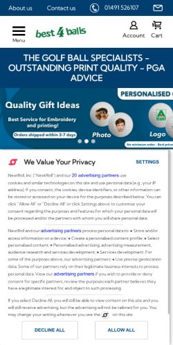 Mobile page screenshot