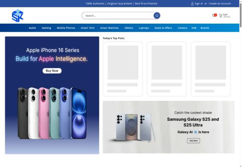 Desktop page screenshot