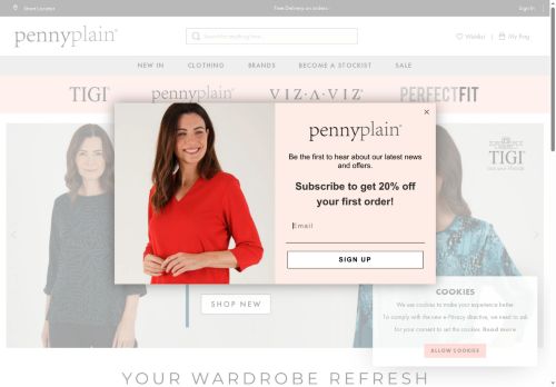 Desktop page screenshot