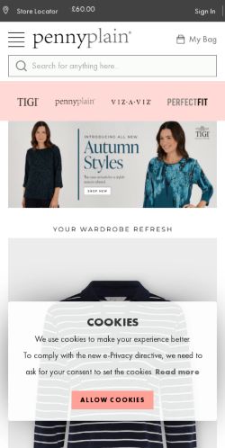 Mobile page screenshot