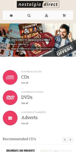 Mobile page screenshot