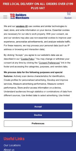 Mobile page screenshot