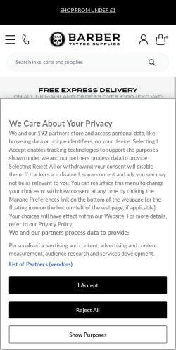 Mobile page screenshot