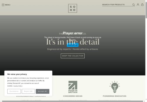 Desktop page screenshot