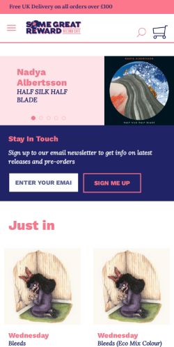 Mobile page screenshot