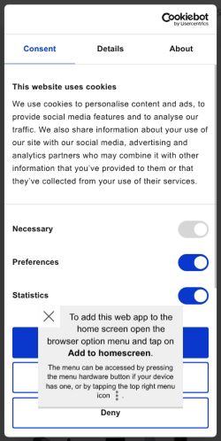 Mobile page screenshot