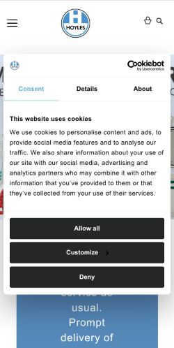 Mobile page screenshot
