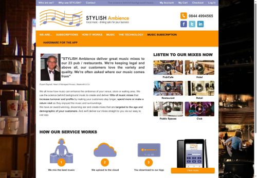 Desktop page screenshot