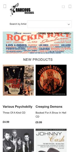 Mobile page screenshot