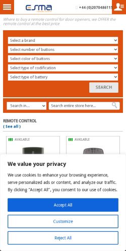Mobile page screenshot