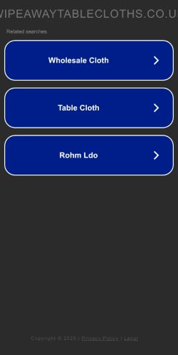 Mobile page screenshot