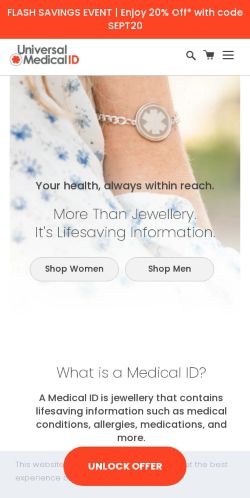 Mobile page screenshot