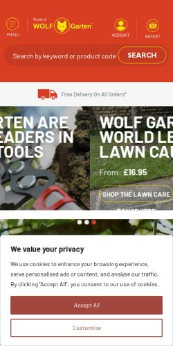 Mobile page screenshot