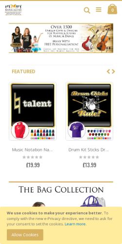 Mobile page screenshot