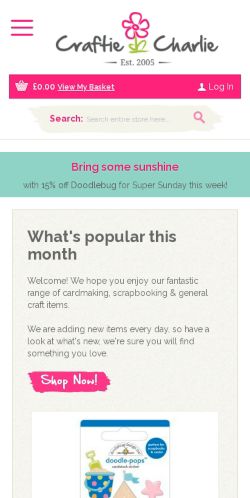 Mobile page screenshot