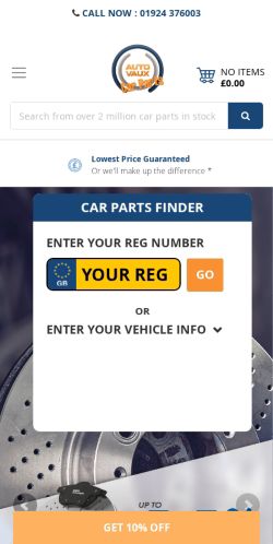 Mobile page screenshot