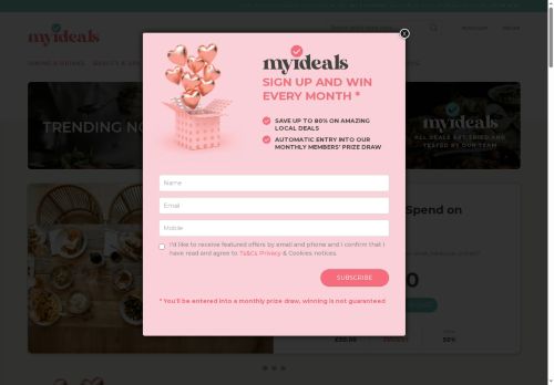 Desktop page screenshot