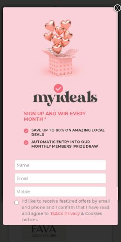 Mobile page screenshot