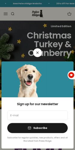 Mobile page screenshot