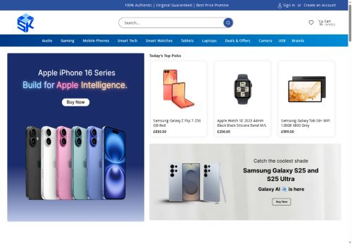Desktop page screenshot