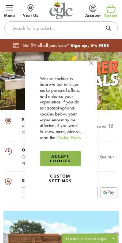 Mobile page screenshot