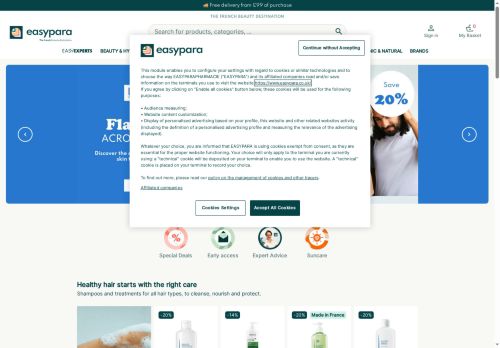 Desktop page screenshot