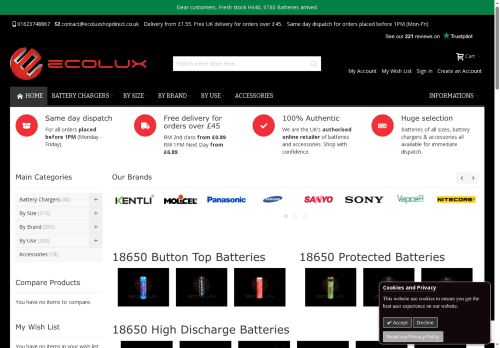 Desktop page screenshot