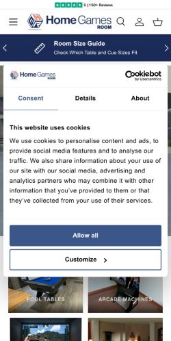 Mobile page screenshot