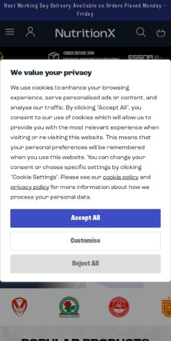 Mobile page screenshot