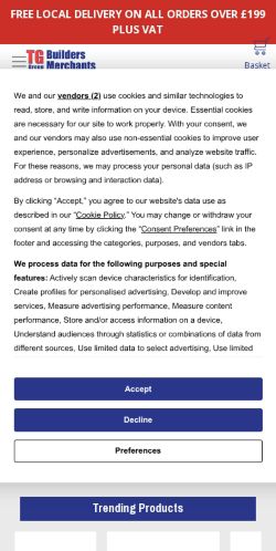 Mobile page screenshot