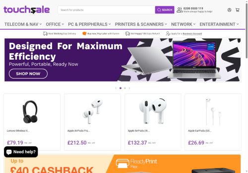 Desktop page screenshot