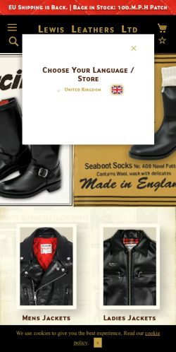 Mobile page screenshot