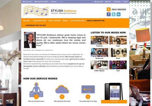 Desktop page screenshot