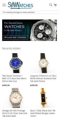 Mobile page screenshot