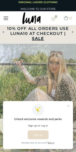 Mobile page screenshot