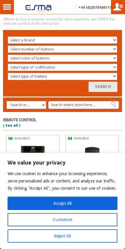 Mobile page screenshot