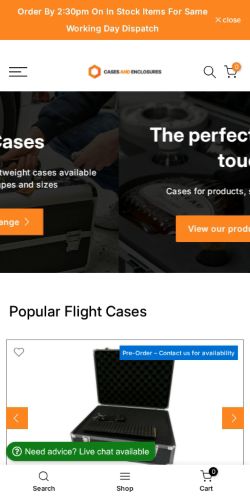 Mobile page screenshot