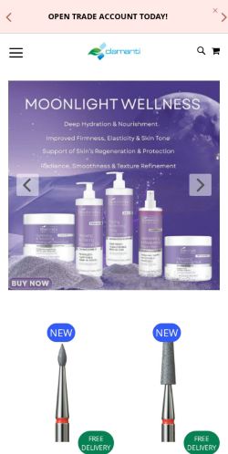 Mobile page screenshot