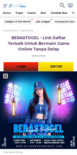 Mobile page screenshot