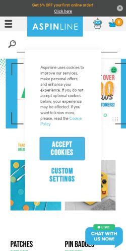 Mobile page screenshot