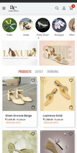 Mobile page screenshot