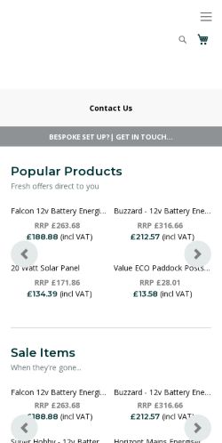Mobile page screenshot