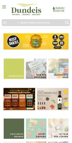 Mobile page screenshot